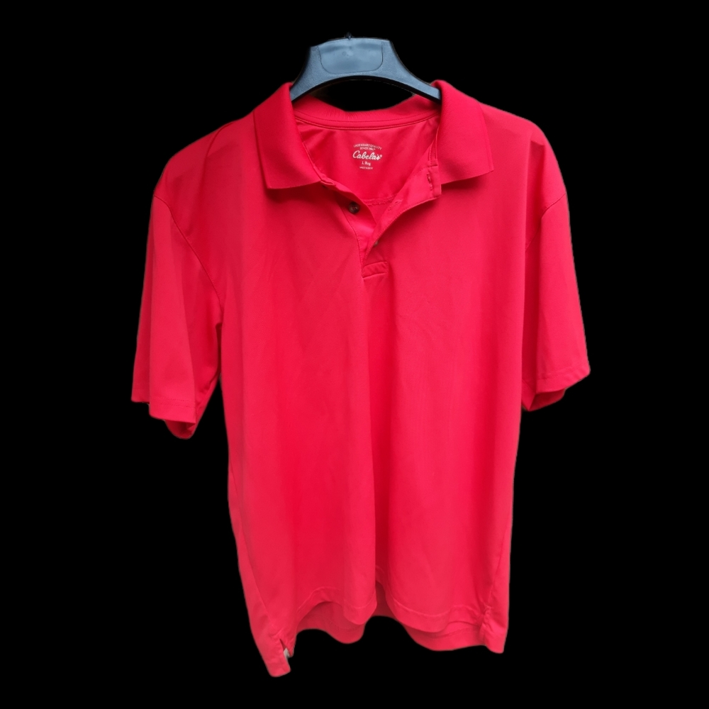🎈3 for $10🎈Men's Cabela's Polo Shirt size L. Reg - Picture 2 of 5